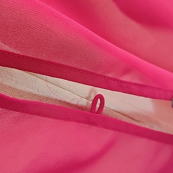 BCBG Sheer Blouse - Picture 3 of 5